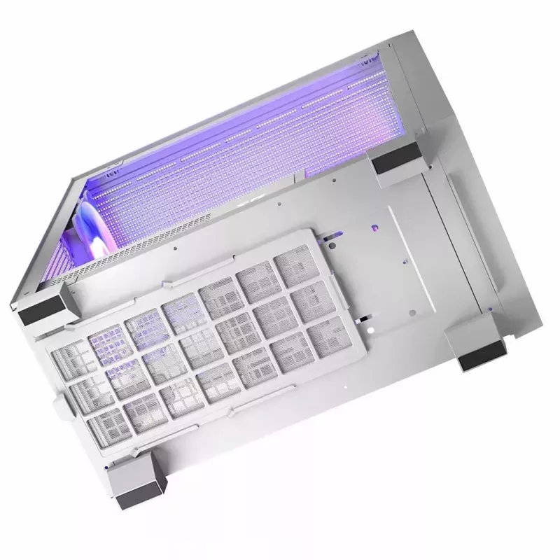Modecom Volcano Perun Apex ARGB caja Midi, blanca