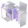 Modecom Volcano Perun Apex ARGB caja Midi, blanca