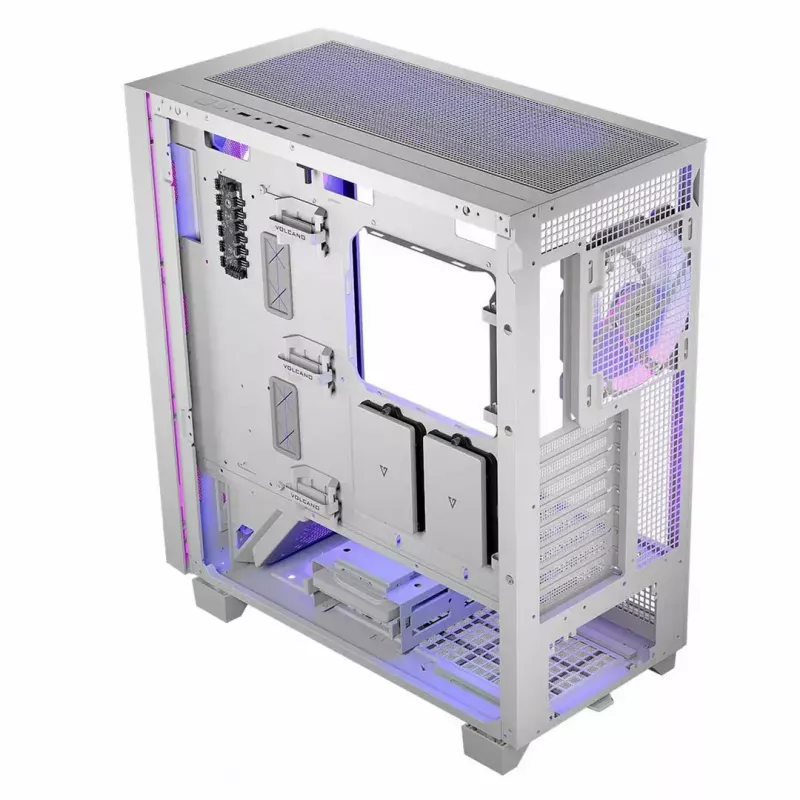 Modecom Volcano Perun Apex ARGB caja Midi, blanca