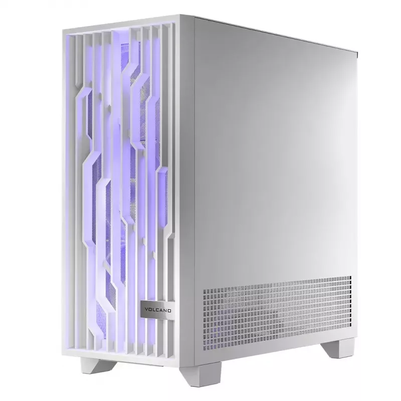 Modecom Volcano Perun Apex ARGB caja Midi, blanca