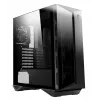 MSI MPG GUNGNIR 110R Caja de ordenador gaming Mid Tower Negra, USB 3.2 Gen2 Type C, 4x ventilador ARGB de 120mm, Mystic Light Sync, placa de control ARGB de 1 a 6, 2x paneles de cristal templado, ATX, mATX, mini-ITX