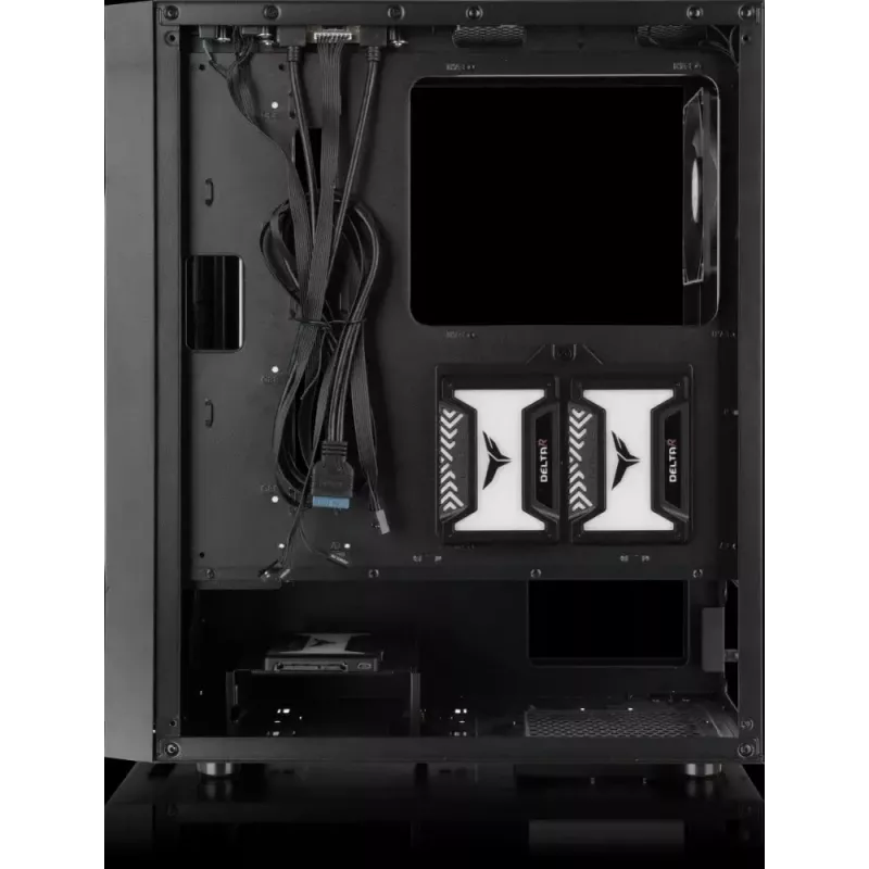 Caja de PC Versa XM1 Negro Acero ventilador 120mm USB3.0 - negra