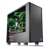 Caja de PC Thermaltake Versa H17 Window Micro Tower Negro