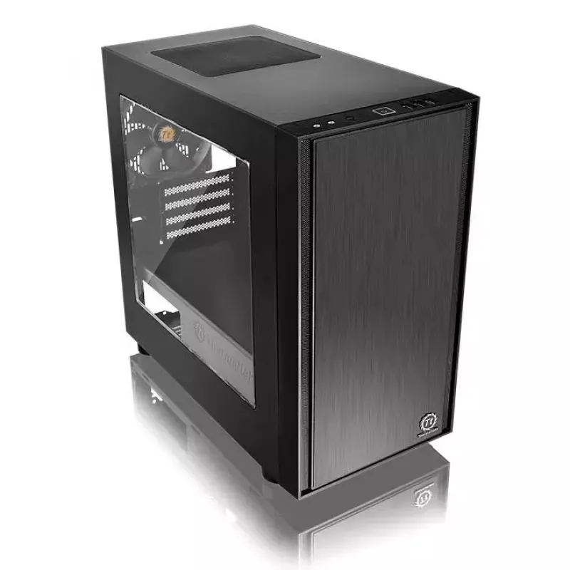 Caja de PC Thermaltake Versa H17 Window Micro Tower Negro