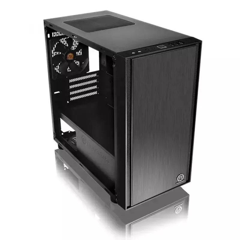 Caja de PC Thermaltake Versa H17 Window Micro Tower Negro