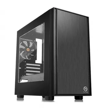 Caja de PC Thermaltake Versa H17 Window Micro Tower Negro