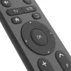 Hama 00221056 mando a distancia universal para TV 2 en 1, IR, teclas grandes, programable, negro