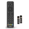 Hama 00221056 mando a distancia universal para TV 2 en 1, IR, teclas grandes, programable, negro