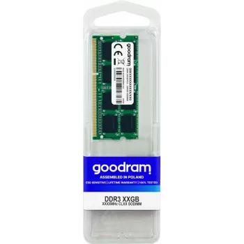 Memoria para portátil DDR3 SO-DIMM GOODRAM 8GB 1600MHz 204-pin CL11 1.5V