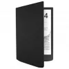 Funda tipo flip para lector de libros electrónicos PocketBook de 7,8 pulgadas – HN-FP-PU-743G-RB-WW, cierre magnético, negro