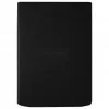 Funda tipo flip para lector de libros electrónicos PocketBook de 7,8 pulgadas – HN-FP-PU-743G-RB-WW, cierre magnético, negro