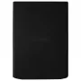 Funda tipo flip para lector de libros electrónicos PocketBook de 7,8 pulgadas – HN-FP-PU-743G-RB-WW, cierre magnético, negro