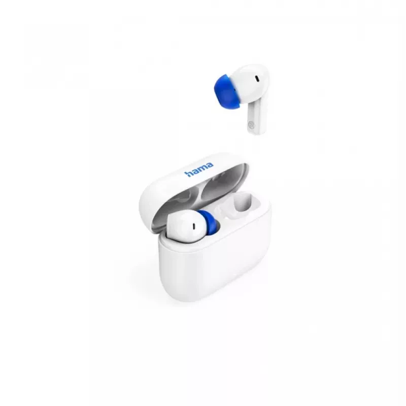 Auriculares True Wireless Hama Passion Clear II con ANC, blanco (00184179)