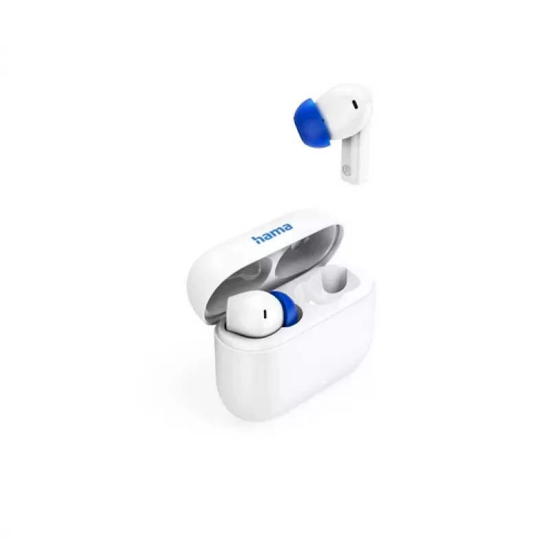 Auriculares True Wireless Hama Passion Clear II con ANC, blanco (00184179)