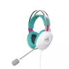 Auriculares con micrófono ASUS TUF Gaming H1 Gen II Hatsune Miku Edition con cable diadema USB Type-A rosa, turquesa, blanco