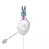Auriculares con micrófono ASUS TUF Gaming H1 Gen II Hatsune Miku Edition con cable diadema USB Type-A rosa, turquesa, blanco