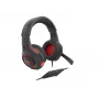 Auriculares con micrófono GENESIS Radon 210 gaming con cable diadema USB Type-A negro, rojo