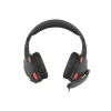 Auriculares con micrófono GENESIS Radon 210 gaming con cable diadema USB Type-A negro, rojo