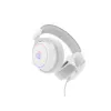 Auriculares con micrófono GENESIS Neon 764 gaming con cable diadema USB Type-A blanco