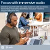 Auriculares HP Poly Voyager Surround 80 UC certificados para Microsoft Teams USB-C + adaptador USB-C/A