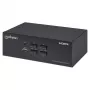 Conmutador KVM Manhattan 4 puertos 4K@30Hz USB-A audio mic
