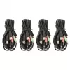 Conmutador KVM Manhattan 4 puertos 4K@30Hz USB-A audio mic