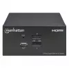 Conmutador KVM Manhattan 2 puertos 4K HDMI USB audio control de 2 ordenadores