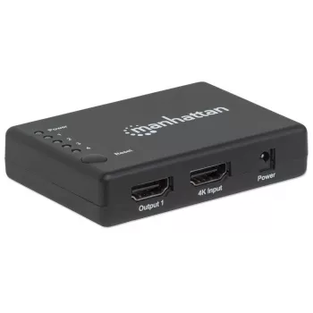 Splitter HDMI Manhattan 4 puertos compacto