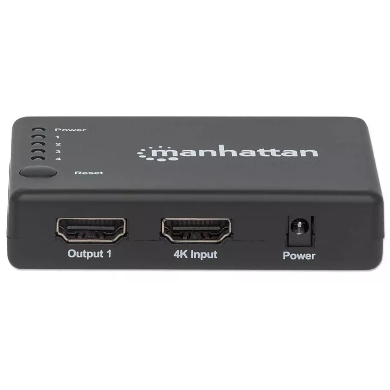 Splitter HDMI Manhattan 4 puertos compacto