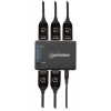 Splitter HDMI Manhattan 4 puertos compacto