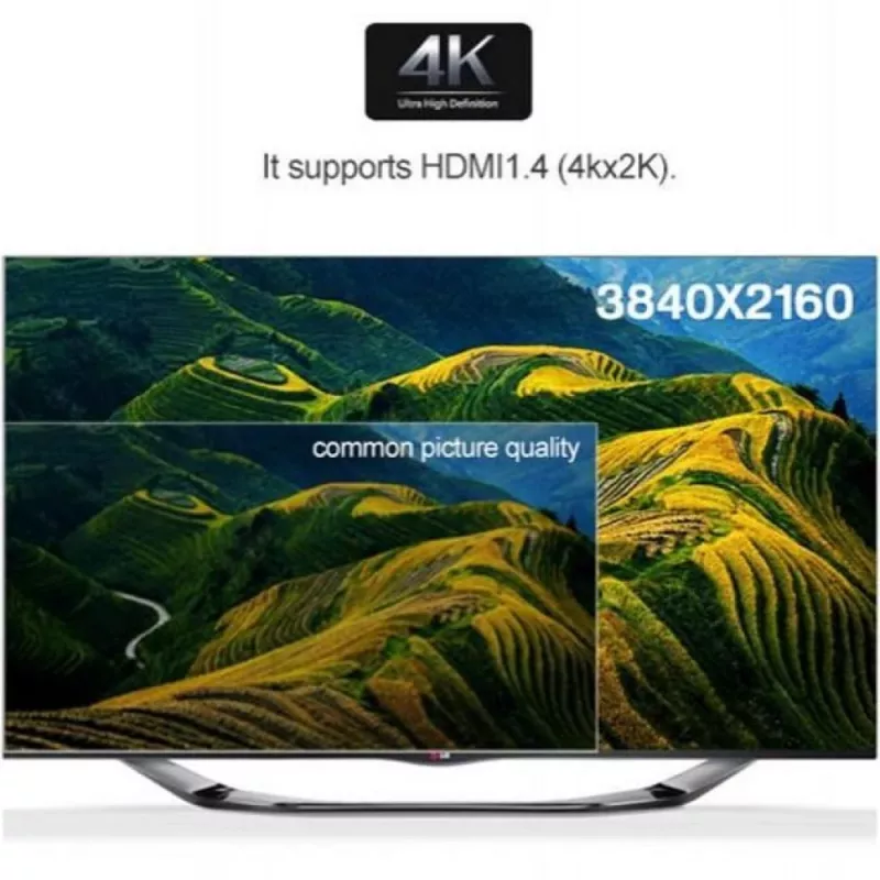 Splitter HDMI 2.0 Techly IDATA HDMI2-4K8, 8 puertos, 4K UHD, 3D, metálico, negro