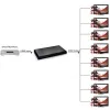 Splitter HDMI 2.0 Techly IDATA HDMI2-4K8, 8 puertos, 4K UHD, 3D, metálico, negro