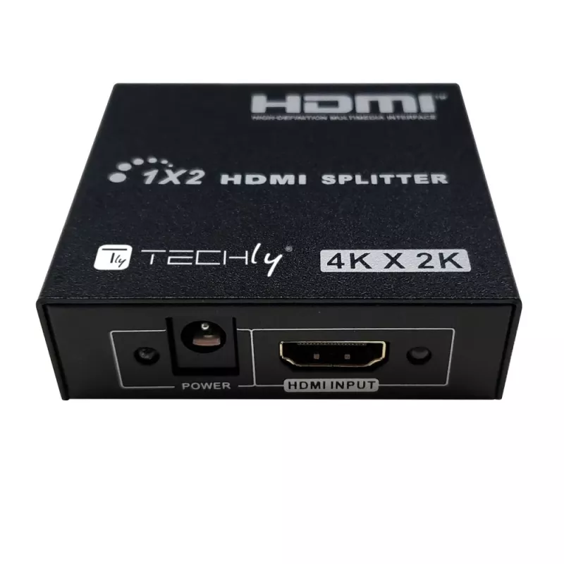 Splitter de vídeo Techly IDATA HDMI-4K230 2x HDMI 3840x2160 negro