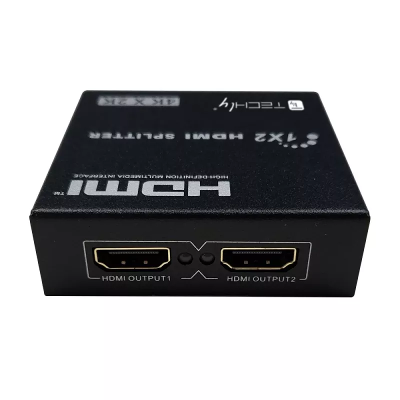 Splitter de vídeo Techly IDATA HDMI-4K230 2x HDMI 3840x2160 negro