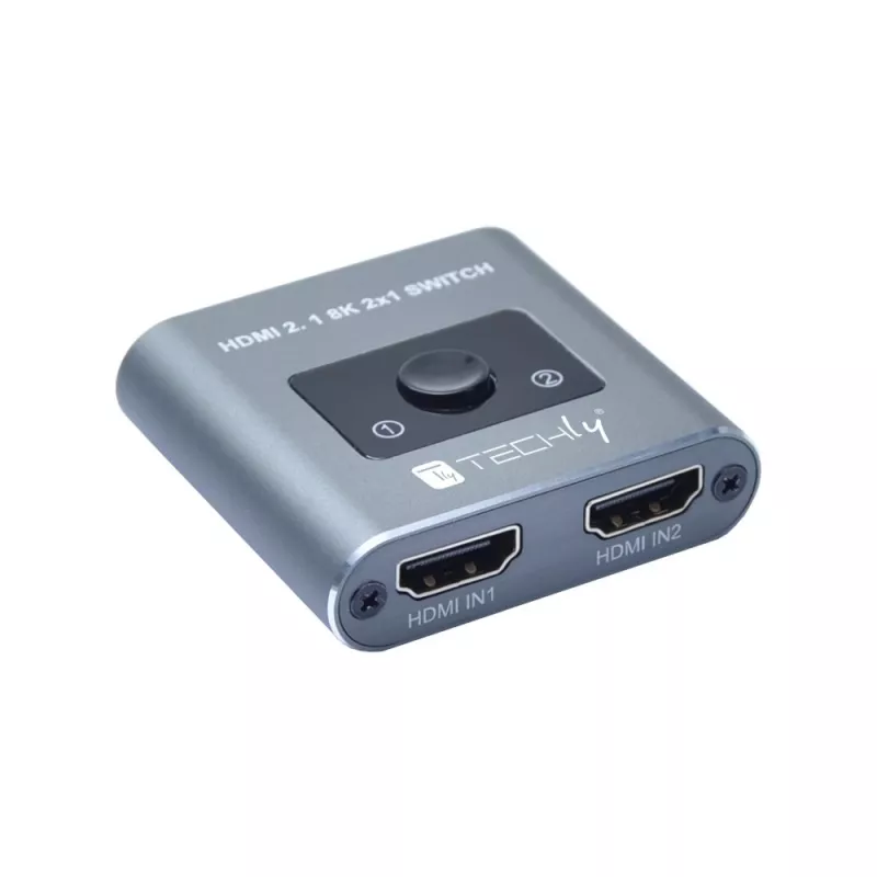 Conmutador de vídeo Techly IDATA HDMI-2128KT HDMI 60Hz 2m 5V 1A