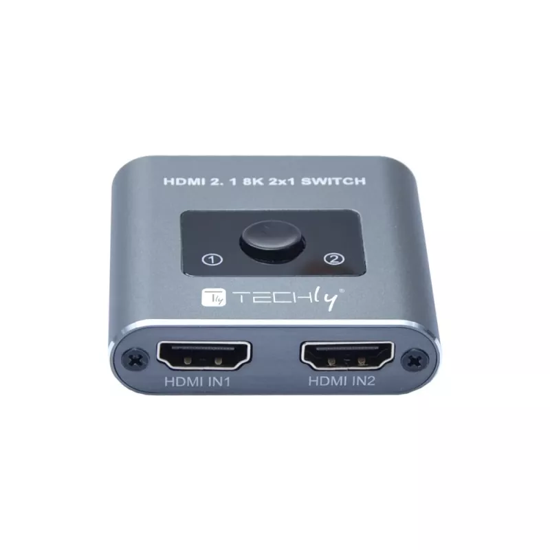 Conmutador de vídeo Techly IDATA HDMI-2128KT HDMI 60Hz 2m 5V 1A