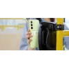 Samsung funda con ranura para tarjetas para Galaxy A35 5G, lima, EF-OA356TMEGWW