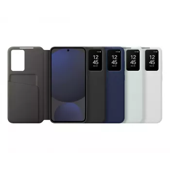 Funda Samsung EF-ZS721CMEGWW Smart View Wallet Case para Galaxy S24 FE, miel