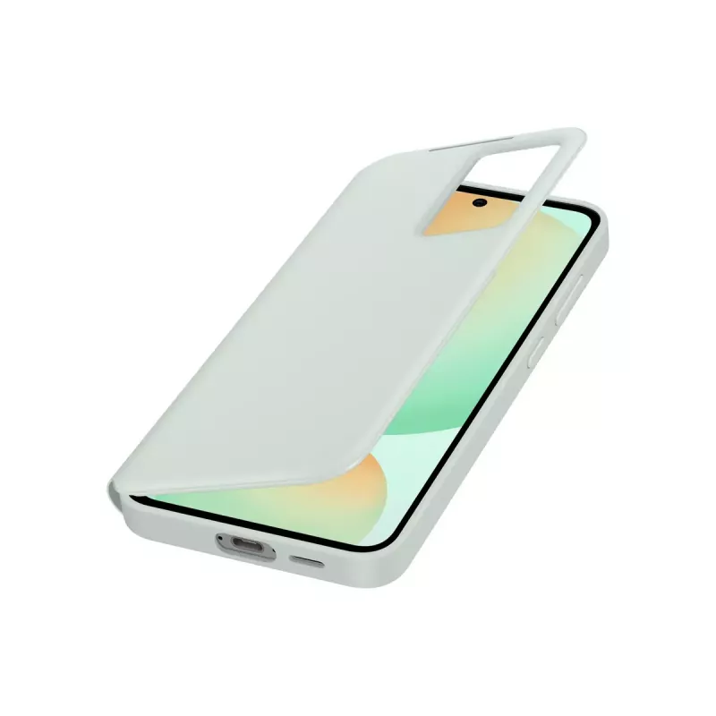 Funda Samsung EF-ZS721CMEGWW Smart View Wallet Case para Galaxy S24 FE, miel