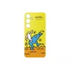 Funda Samsung Keith Haring Flipsuit Case para S24 FE Amarillo