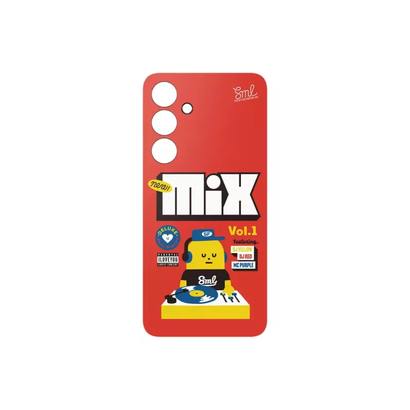 Funda Samsung Sticky Monster Lab Flipsuit Case para S24 FE rojo