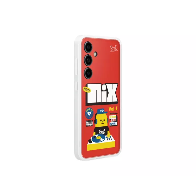 Funda Samsung Sticky Monster Lab Flipsuit Case para S24 FE rojo