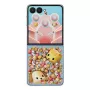 Funda Samsung Galaxy Z Flip7 transparente monocromática