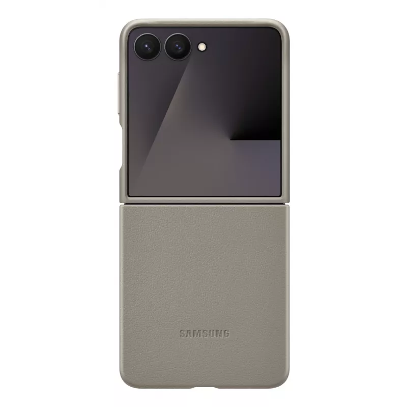 Funda protectora para Samsung Galaxy Flip7 de Samsung, modelo EF-VF766PJEGWW, taupe