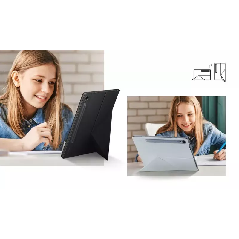 Funda Samsung Smart Book Cover para Galaxy Tab S9, S9 FE
