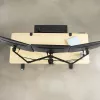 Soporte de sobremesa Techly para 3 monitores de 13-24