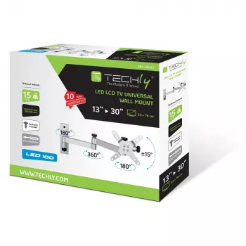 Soporte de pared Techly para TV LED LCD de 13-30