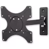 Techly ICA-LCD 2901 soporte de pared para TV LCD 13–37 pulgadas, inclinable y giratorio, hasta 25 kg, VESA 75x75–200x200, negro