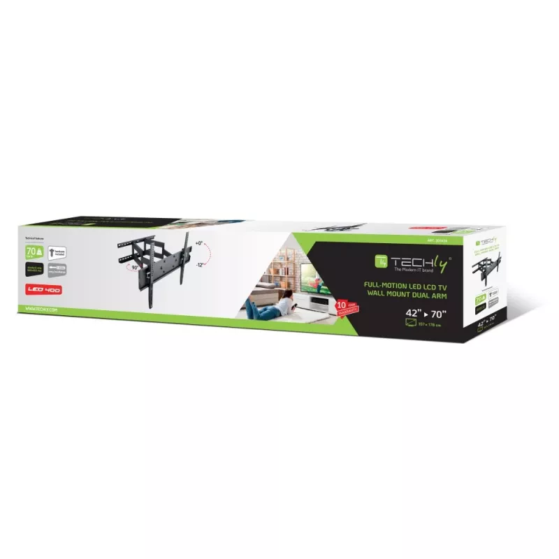 Soporte de pared Techly para TV LED-LCD de 42-70