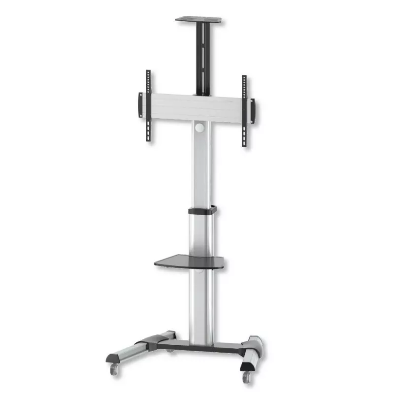 Soporte de suelo con ruedas Techly para LCD / LED / Plasma 37-70 con bandeja ICA-TR15